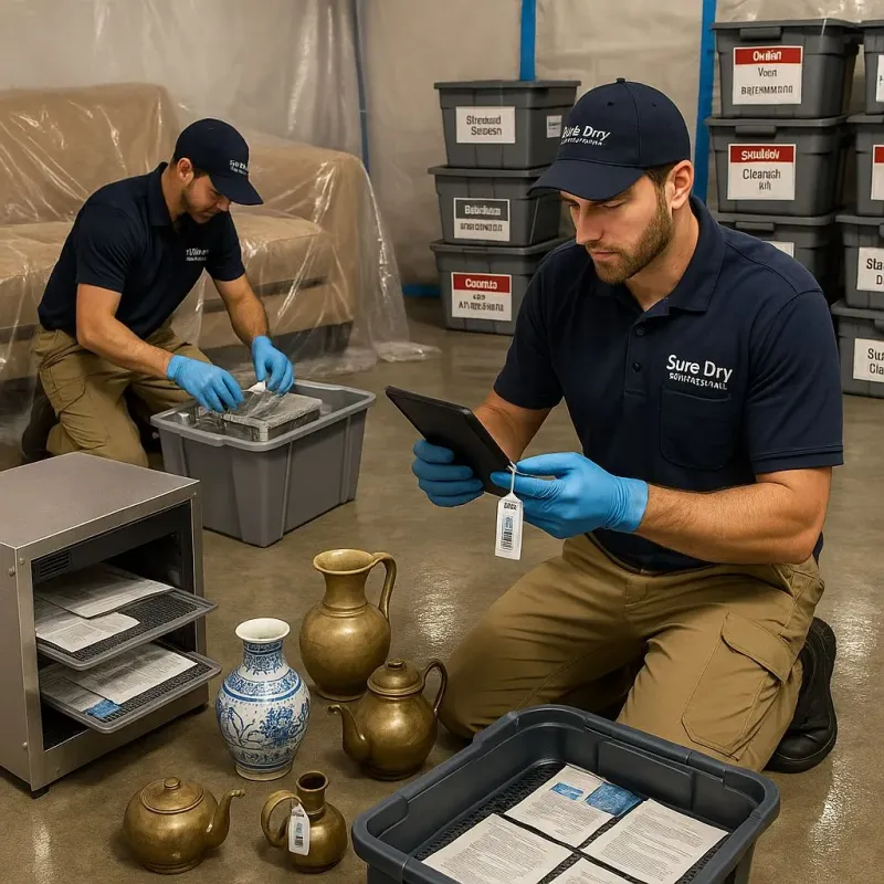Content Protection and Restoration process in West Burlington, IA